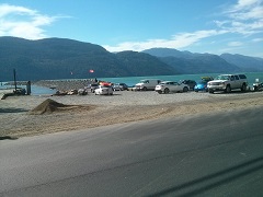 Harrison Lake launch